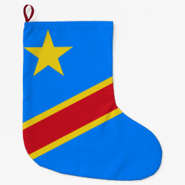 Flagge der Demokratischen Republik Kongo Großer Weihnachtsstrumpf