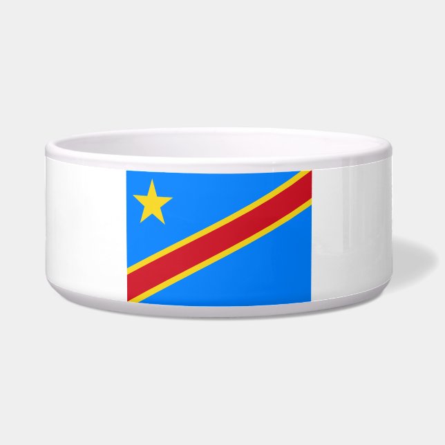 Flagge der Demokratischen Republik Kongo Napf (Vorderseite)