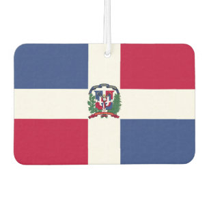 Flagge der Dominikanischen Republik Autolufterfrischer