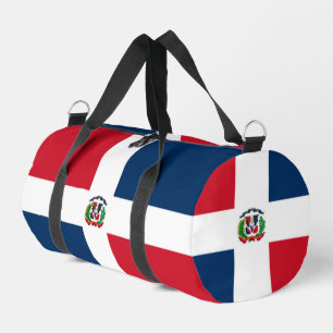 Flagge der Dominikanischen Republik Duffle Bag