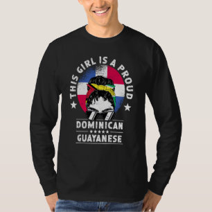 Flagge der Dominikanischen Republik Guayanesisch E T-Shirt
