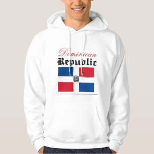 Flagge der Dominikanischen Republik Hoodie