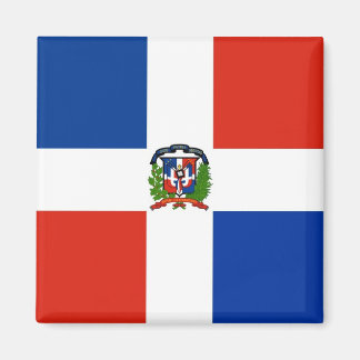 Flagge der Dominikanischen Republik Magnet