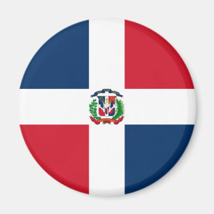 Flagge der Dominikanischen Republik Magnet