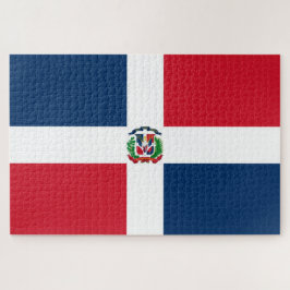Flagge der Dominikanischen Republik Puzzle