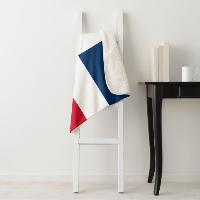 Flagge der Dominikanischen Republik Sherpadecke (Beispiel)