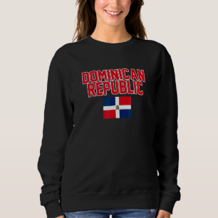 Flagge der Dominikanischen Republik Sweatshirt