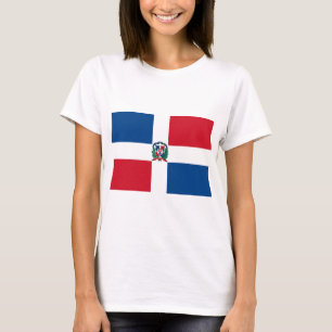 Flagge der Dominikanischen Republik T-Shirt