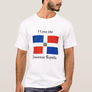Flagge der Dominikanischen Republik T-Shirt