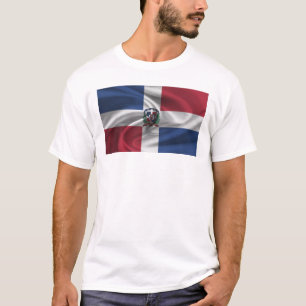 Flagge der Dominikanischen Republik T-Shirt