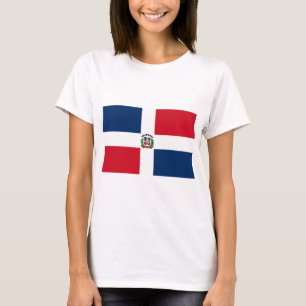 Flagge der Dominikanischen Republik T-Shirt