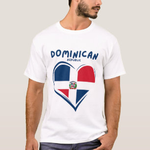Flagge der Dominikanischen Republik T-Shirt