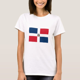Flagge der Dominikanischen Republik T-Shirt