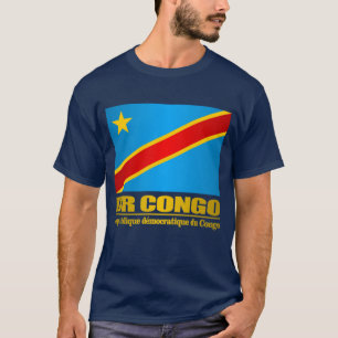 Flagge der DR Kongo T-Shirt