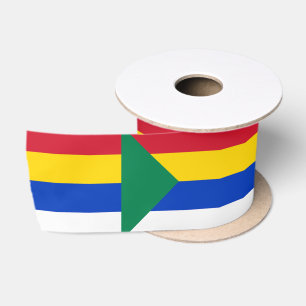 Flagge der Drusenreligion Satinband