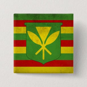 Flagge der Einheimischen Button
