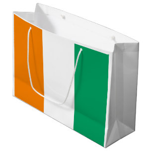 Flagge der Elfenbeinküste Große Geschenktüte