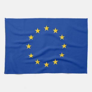 Flagge der Europäischen Union Geschirrtuch