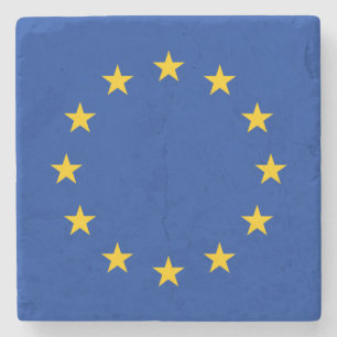Flagge der Europäischen Union Steinuntersetzer