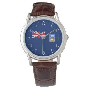 Flagge der Falklandinseln Armbanduhr