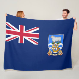 Flagge der Falklandinseln (Britisches Hoheitsgebie Fleecedecke