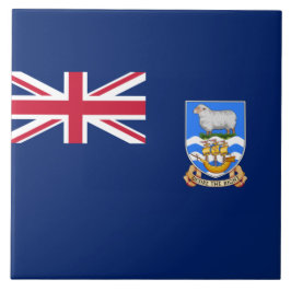 Flagge der Falklandinseln (Britisches Hoheitsgebie Fliese