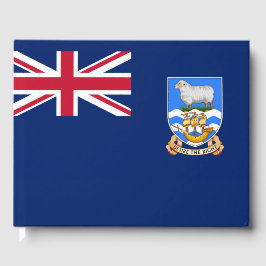 Flagge der Falklandinseln (Britisches Hoheitsgebie Gästebuch