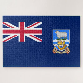 Flagge der Falklandinseln (Britisches Hoheitsgebie Puzzle