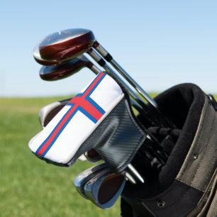 Flagge der Färöer Golf Headcover