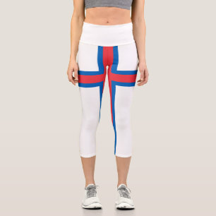 Flagge der Färöer-Inseln Capri Leggings