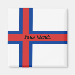 Flagge der Färöer Magnet