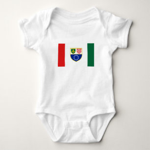 Flagge der Föderation Bosnien und Herzegowina Baby Strampler