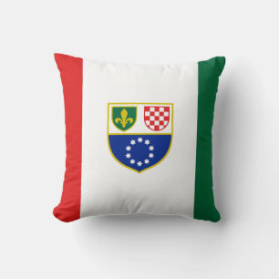 Flagge der Föderation Bosnien und Herzegowina Kissen