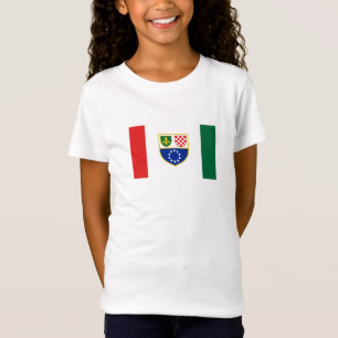 Flagge der Föderation Bosnien und Herzegowina T-Shirt