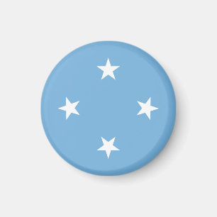 Flagge der Föderierten Staaten von Mikronesien Magnet