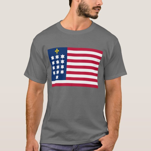 Flagge der Französischen Allianz T-Shirt (Vorderseite)