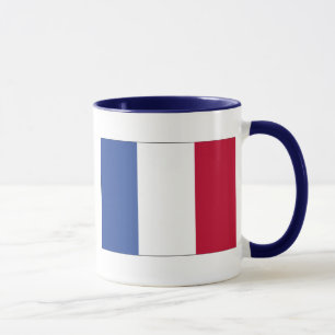 Flagge der französischen Tasse