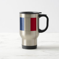 Flagge der französischen Tasse