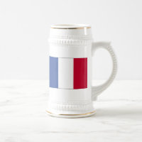 Flagge der französischen Tasse