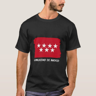 Flagge der Gemeinschaft Madrid T-Shirt