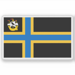Flagge der Grafschaft Caithness, Schottland Aufkleber