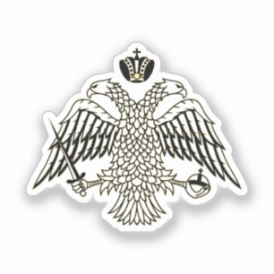 Flagge der griechisch-orthodoxen Kirche Aufkleber