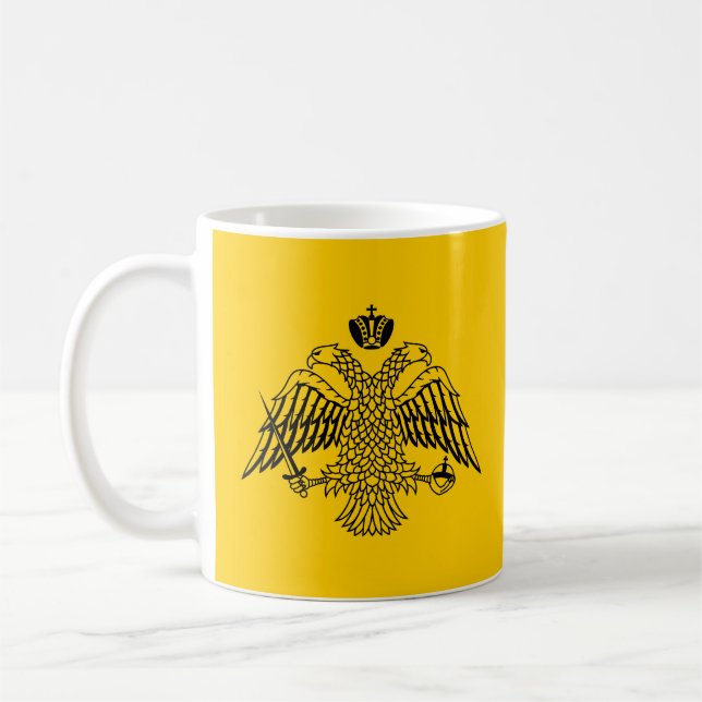 Flagge der griechisch-orthodoxen Kirche Kaffeetasse (Links)