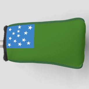 Flagge der grünen Bergjungs Golf Headcover