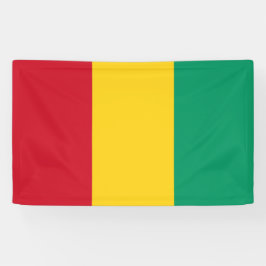 Flagge der Guinea (afrikanisches Land) Banner