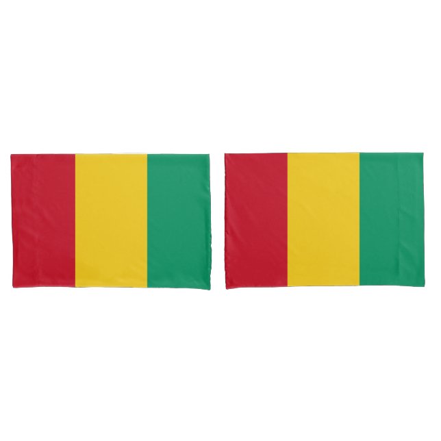 Flagge der Guinea (afrikanisches Land) Kissenbezug (Vorderseite-Set)