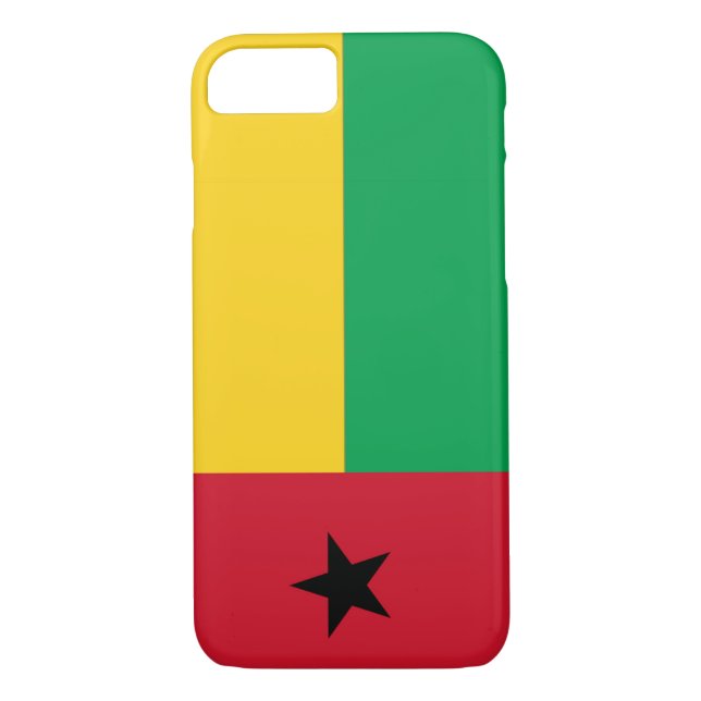 Flagge der Guinea Bissau Case-Mate iPhone Hülle (Rückseite)