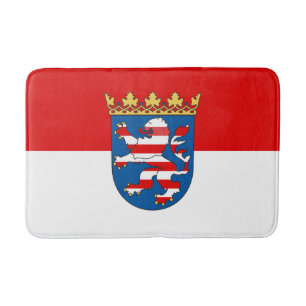 Flagge der Hessischen Badeanstalt Badematte