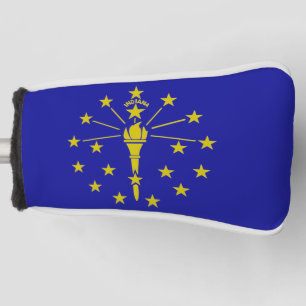 Flagge der Indiana-Golf-Kopf-Abdeckung Golf Headcover