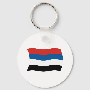Flagge der indigenen Völker Kolumbiens Schlüsselan Schlüsselanhänger